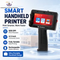 Máquina Codificadora de Fechas Portátil IPS-HH254 Plus de 25.4 mm, Impresora de Inyección de Tinta en Línea Tij de 25.4 mm con Codificador