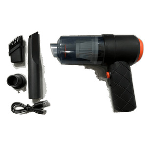 SUNMAXTOP Mini Aspiradora de Mano 18.5x5.5cm Negra, Soplador de Polvo para Interiores de Auto - Product Image 3