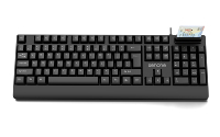 Clavier avec lecteur de carte à puce