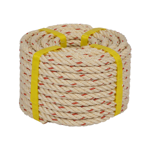 Cuerda de Polipropileno Trenzada de 3 Hilos, Resistente a los Rayos UV, de Alta Resistencia, para Embalaje y Uso en Embarcaciones - Product Image 1