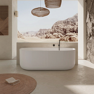 <span class=keywords><strong>Baignoire</strong></span> autoportante murale à trempage profond Grande <span class=keywords><strong>baignoire</strong></span> autoportante en acrylique - Product Image 5