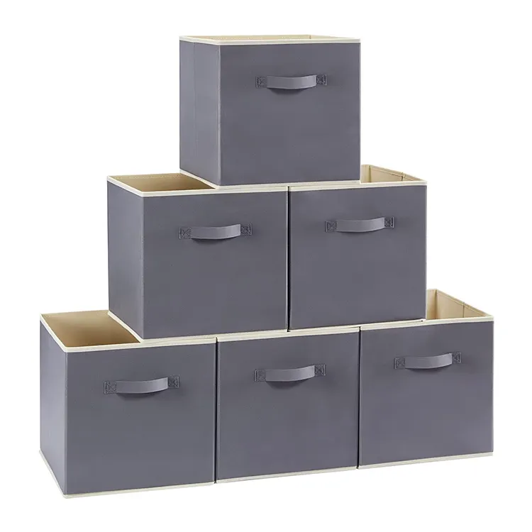 Drawer Organizers Fabric Foldable Cabinet Closet Organizers and Storage Boxes for Storing Socks