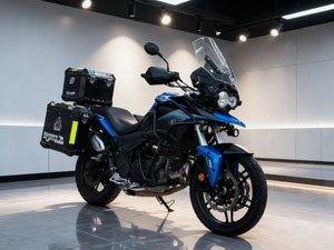 RX3S 400 d'occasion fabriqué en Chine |   Motocyclette de tourisme Zongshen Cyclone |   Bicylindre + ABS + Refroidissement par eau - Product Image 4