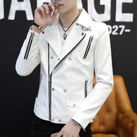 Chaqueta de Moda Coreana para Hombre, Nueva Colección Otoño-Invierno, Estilo Casual, Juvenil y Elegante