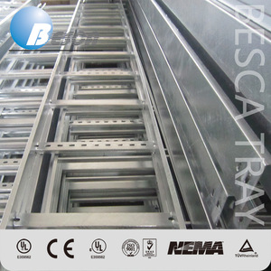 Công nghiệp 8 \ "chiều cao cáp thép khay cầu thang thang loại với hợp kim nhôm thẳng thang Cáp - Product Image 4