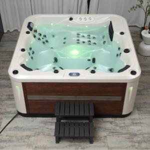 Prix d'usine, homologué CE, bain à remous en acrylique avec jets LED, <span class=keywords><strong>spa</strong></span> hors sol, <span class=keywords><strong>jacuzzi</strong></span> extérieur pour 6 personnes - Product Image 1