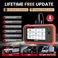 Herramienta de Diagnóstico de Sistemas CRP123i V2.0 4 para Todos los Coches, Escáner OBD2 con 3 Funciones de Reinicio y Prueba de Batería, Actualizaciones Gratuitas de por Vida