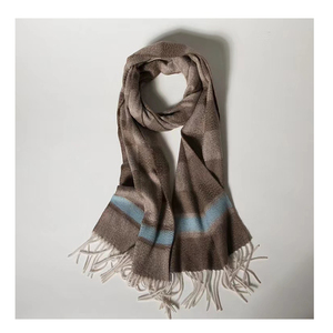Sciarpa pashmina quadrata da uomo invernale personalizzata 100cm sciarpe in <span class=keywords><strong>cashmere</strong></span> 100% ganuine <span class=keywords><strong>blu</strong></span> - Product Image 1