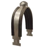 Collier de serrage pour profilé en C, ensemble de colliers de serrage pour tube Unistrut, support de tube réglable en acier au carbone 1"-8"
