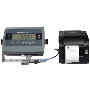 नई लोड सेल वजन सूचक वजन पैमाने सूचक के साथ प्रिंटर - Product Image 3