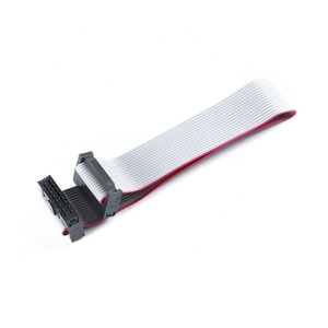 Kabel Data Flat <span class=keywords><strong>Ribbon</strong></span> Abu-abu FC 2.54MM Pitch FC-6/8/10/12/14/16/<span class=keywords><strong>20</strong></span>/24/26/30/34/40/50P <span class=keywords><strong>Pin</strong></span> 20cm Kabel Unduh AVR Konektor <span class=keywords><strong>IDC</strong></span> - Product Image 4