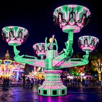 Manège d'extérieur 32 places Energy Claw, équipement de grande taille Energy Storm, attraction de parc d'attractions à usage commercial