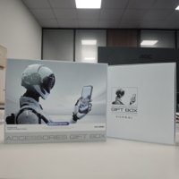 Coffret Cadeau Accessoire Personnalisé 6 en 1 Chargeur Écouteurs Sans Fil Power Bank Accessoires Écouteurs pour Coque iPhone
