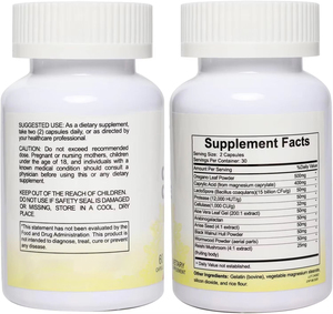 Cápsulas de Alta Calidad para la Limpieza de Candida, Apoyo Intestinal y del Colon para Hombres y Mujeres, Hierbas Naturales para la Pérdida de Peso Intestinal - Product Image 5