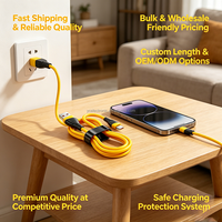 Kabel Pengisi Daya USB Multi 3 in 1 Kabel Cepat Berbahan Nilon 8Pin Micro Type C Universal untuk Tablet iPhone Samsung Android