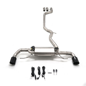 Tubo de Escape Deportivo Personalizado con Válvula para <span class=keywords><strong>BMW</strong></span> G20 <span class=keywords><strong>G21</strong></span> <span class=keywords><strong>330e</strong></span> B48 2019+, Control Remoto, Acero Inoxidable 304 - Product Image 1