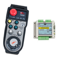 WiXHC CTWGP Volant électronique sans fil à 6 axes, générateur d'impulsions manuel, télécommande CNC pour Fanuc/Siemens/Syntec avec E-Stop