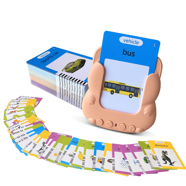224/510 Sight Words Talking Learning Flash Cards, Educational Learning Toys, Toddler Pocket Speech Toys