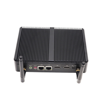 Mini PC EGLOBAL Celeron N1350L con CPU de Cuatro Núcleos, DDR3L, Máximo 8GB de RAM, SSD+HDD, 6 USB+PS2+Tarjeta SIM+2 LAN, Aleación de Aluminio, Sin Ventilador, Nuevo