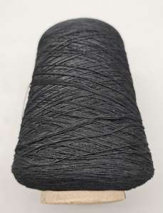 Fibra preossidata e Lycell o Nylon 30s/2 indice limitante di ossigeno 32 + filato di colore misto tinto ritardante di fiamma - Product Image 4