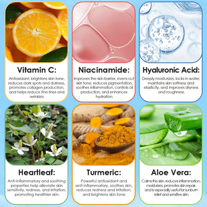 C30 Vitamina C Cuidado DE LA PIEL Etiqueta privada Multi-Efecto Reparación <span class=keywords><strong>Kit</strong></span> de belleza Corea Blanqueamiento Brillo Vitamina C Cuidado DE LA PIEL Set - Product Image 3