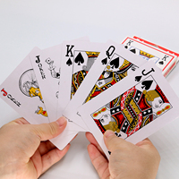Fabricant professionnel OEM de cartes à jouer de qualité événementielle, cartes de poker écologiques de grande, moyenne et petite taille avec emballage personnalisé