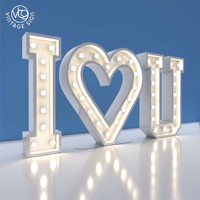 Lettre 4ft Liricantes Para Autos Numéro Whatsapp décoratif pour les signes de lettres d'amour Led