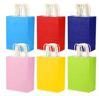 Sacs en carton personnalisés écologiques roses de luxe pour vêtements, avec votre propre logo et poignées, pour la vente au détail, la promotion, les achats et les cadeaux