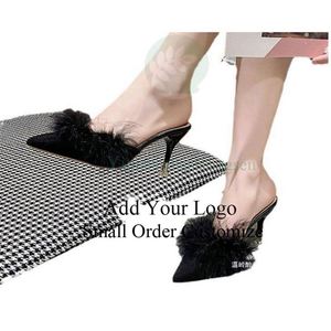 High Quality Summer Open Toe Round Toe Plating Heel <strong>Hanako</strong> Design Flannel Material Fashion Outdoor Lady Sandals <strong>Women</strong> Shoes - Product Image 4