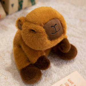 Peluche Super Morbido da 35cm di Capibara, Bradipo, Procione, Panda, Cavallo, Giocattoli Ricamati Carini e Coccolosi per Bambini - Product Image 2