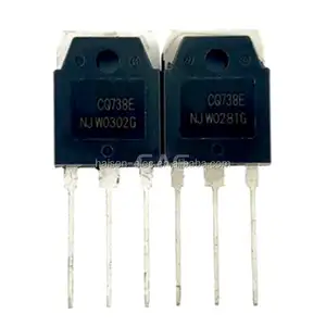 ZHT NJW0302G NJW0281G 0302 0281 Tran Gp Bjt Npn 250V 15A 3-Pin Amplifier transistor pair NJW0302 NJW0281