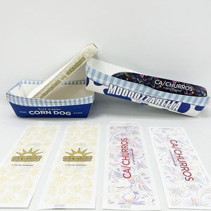 Bolsa de Papel para Empacar Churros Personalizada, Bolsa de Papel Glassine Plana Resistente a la Grasa de Grado Alimenticio - Product Image 3