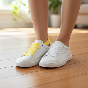 Lacci per Scarpe Ilan 120 Cm Gialli per Sneakers, Confezione da 12 Pezzi - Product Image 3