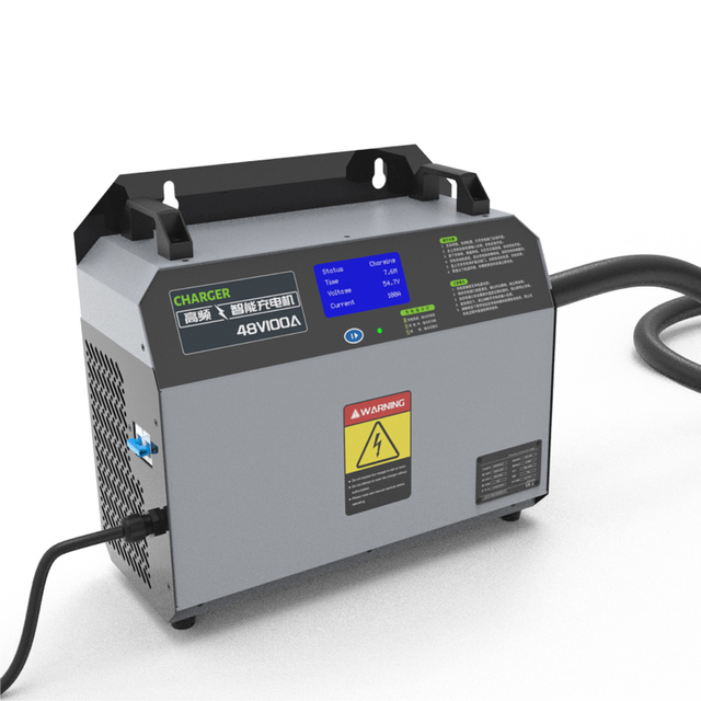 110V/220V 48V Battery Charger 58.4V 30A Water Proof Charger for Marine Forklift Golf Cart