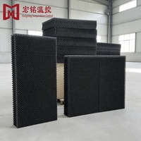 Système de refroidissement de haute qualité, plaque de refroidissement évaporative en plastique PC pour les bâtiments avicoles