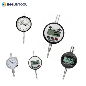 GUANGLU Dial Indicator 0-1mm0.01 0-1mm0.001 0-12.7/25/50 0.001mm Bluetooth Digital Indicator Measuring Tools
