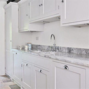 Cbmमार्ट हॉट सेलिंग सफेद शेकर कस्टम दीवार फांसी कैबिनेट कोठरी किनारे आवासीय विला रसोई अलमारियाँ - Product Image 6