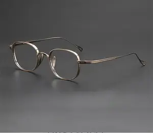 高纯钛青少年成人光学镜架眼镜架圆形眼镜优质男女光学镜架