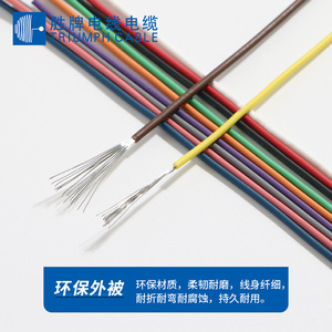 Triumph Cable Ul1333 PTFE Wire Single Conductor 30VAC 600VDC Tin Plated Flame Retardant For Electrical Equipment - Product Image 4