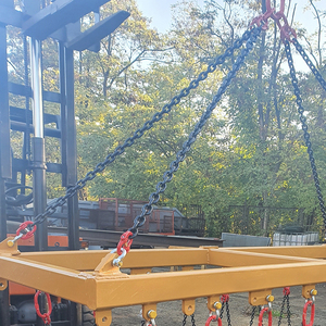 อุปกรณ์เชื่อมต่อแบบแฮมเมอร์ล็อค รุ่น SLR-345 G80 ผลิตจากโลหะผสม สำหรับยกของ ขนาด 6/7-8  พร้อมเคลือบผงพลาสติก บรรจุในกล่องกระดาษ - Product Image 2