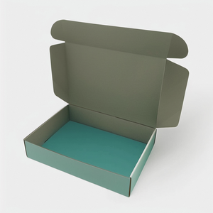 Logo personnalisé Eco E Flûte Papier en carton ondulé Grand emballage <span class=keywords><strong>Littérature</strong></span> Expédition Boîte postale - Product Image 2