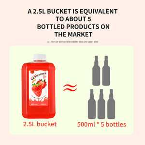 Vin <span class=keywords><strong>de</strong></span> fruits sucré à la <span class=keywords><strong>fraise</strong></span> Moscato 750 ml 8 % vol. à prix d'usine pour les acheteurs B2B mondiaux – Vin en marque blanche - Product Image 6