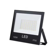 Projecteur LED COB en aluminium étanche IP65 Shingel 50W-500W 5000K Lumière du jour Angle de faisceau 120° Haute luminosité Certifié RoHS/CE