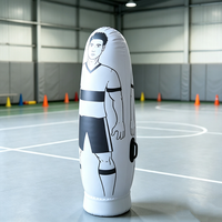 Mannequin d'entraînement de football gonflable professionnel de qualité supérieure pour coups francs, taille 1,25 m, idéal pour la pratique - Vente en gros usine