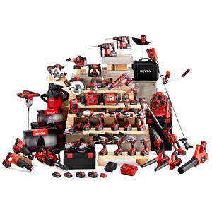 ชุดสว่านไร้สาย Devon 90NM มอเตอร์ไร้แปรงถ่าน กำลังไฟ 21v 18v แบตเตอรี่ลิเธียม - Product Image 4