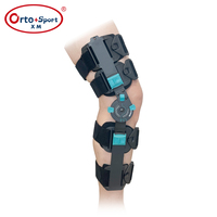 Soutien médical de genou articulé par ROM confortable orthopédique d'accolade de genou pour la récupération post-OP