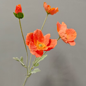 High Quality Realistic Poppy <strong>Artificial</strong> <strong>Flowers</strong> for Home Decoration Photography Props Wedding Garden Valentine's Day - Product Image 4