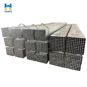 Tubo in acciaio zincato ERW 2x2 tubo zincato 40x40x3mm 4x4 pollici 150x150 200x200 12 Gauge tubo quadrato in acciaio zincato - Product Image 4