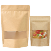 Sacs à fermeture éclair écologiques, pochettes verticales, emballages refermables, sacs en papier kraft personnalisés avec votre propre logo