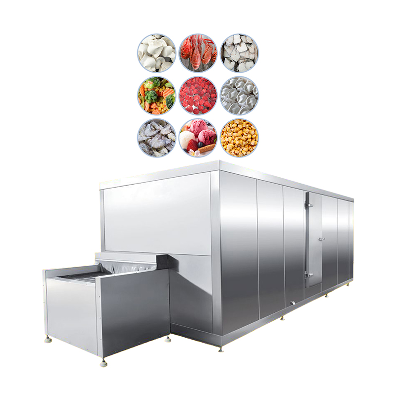 Industrial Quick Freezer Iqf Tunnel Freezer/freezing Tunnel Iqf Machine/frozen Vegetables Fruit Shrimp Tunnel Freezer